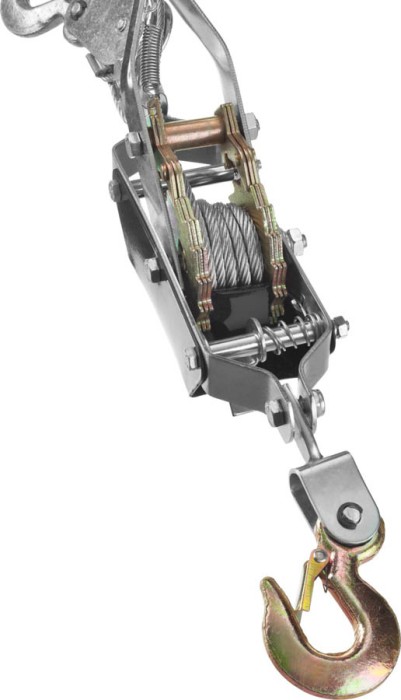 MIRAX 1,5 т, 1,8 м, лебедка ручная рычажная 43130-1.5