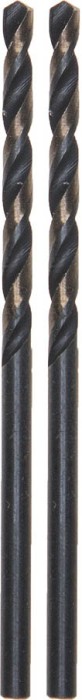 URAGAN 2 шт., Ø 1.3 х 38 мм, сталь Р6М5, сверло по металлу Sherkhan 901-11539-038-1.3-K2