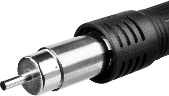 ЗУБР 100-500°C, 650 Вт, 3 насадки, термовоздушная, паяльная станция цифровая 55350 Профессионал