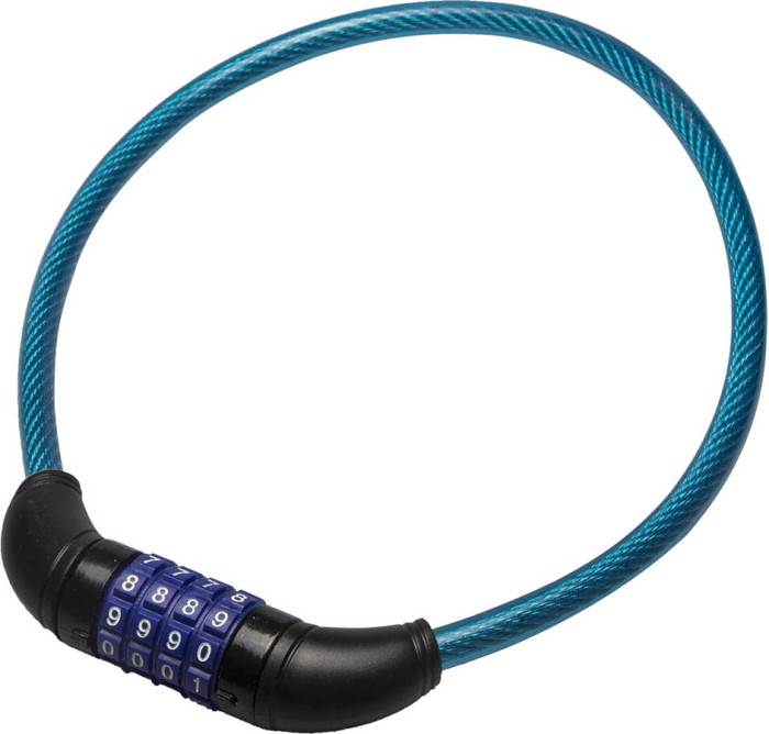 ЗУБР 650 мм,  10 мм, кодовый, замок тросовый 37262-65 Эксперт