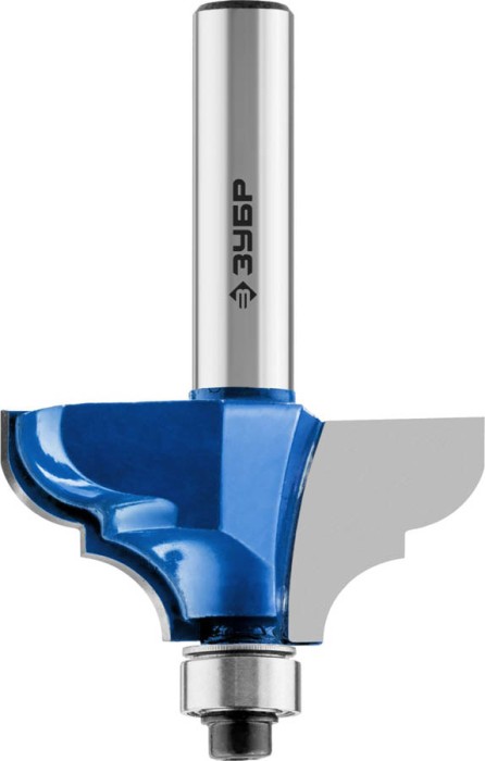 ЗУБР 38.1 x 17.5 мм, радиус 6.3 мм, фреза кромочная калевочная №3 28704-38.1 Профессионал