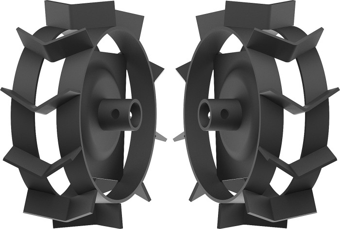ЗУБР  270х90 мм, пос. d 30 мм, 2 шт., грунтозацепы для культиваторов (ГР-270)