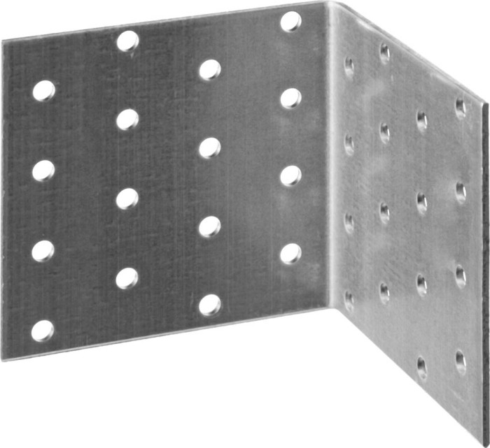 ЗУБР 80х80х80 мм, крепежный угол равносторонний 310206-080-080