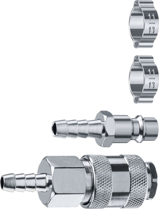 ЗУБР 8 мм набор для переходников с хомутами 64920-08-H Профессионал