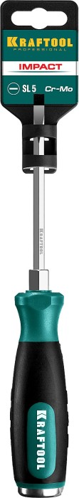 KRAFTOOL SL5х100 мм, отвертка ударная Impact 250033-5