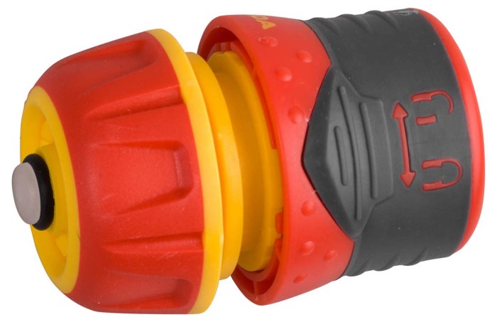 GRINDA Ø 1/2&quot;, пластмассовый с TPR, соединитель с автостопом и запирающим механизмом 8-426431