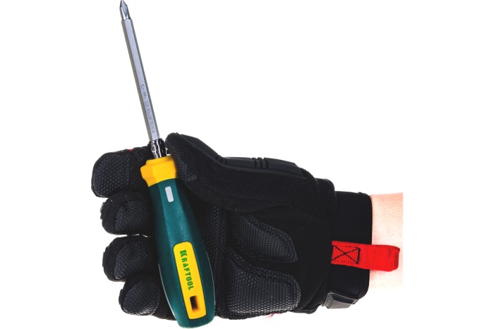 KRAFTOOL 8-в-1, отвертка универсальная 26168