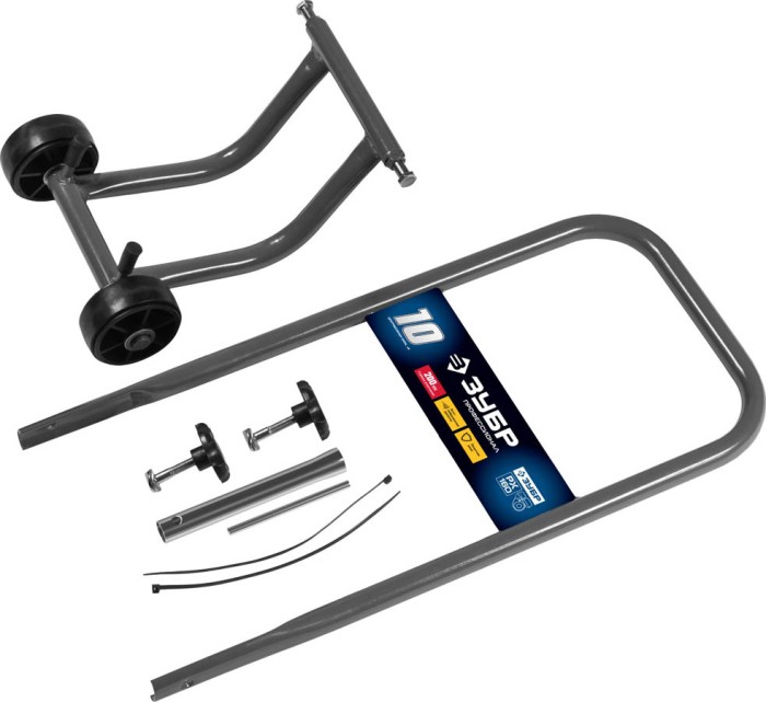 ЗУБР 10 кН, 6,5 л.с., 4800 Вт, плита бензиновая вибрационная ЗВПБ-10 Г Профессионал