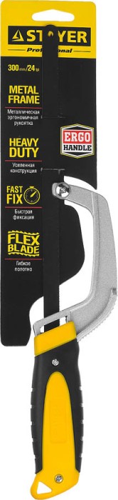 STAYER 300 мм, ножовка-мини по металлу 15715