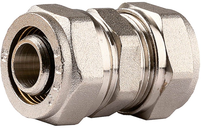 ЗУБР 20х2 мм, &quot;цанга-цанга&quot; муфта соединительная 51400-20