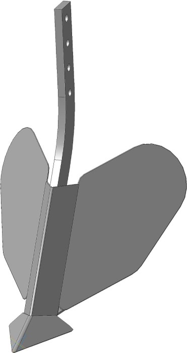 ЗУБР  окучник не регулируемый для культиваторов (ОКН-1)