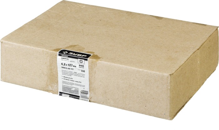 ЗУБР 127 х 4.8 мм, 550 шт., СГМ саморезы гипсокартон-металл 300015-48-127 Профессионал