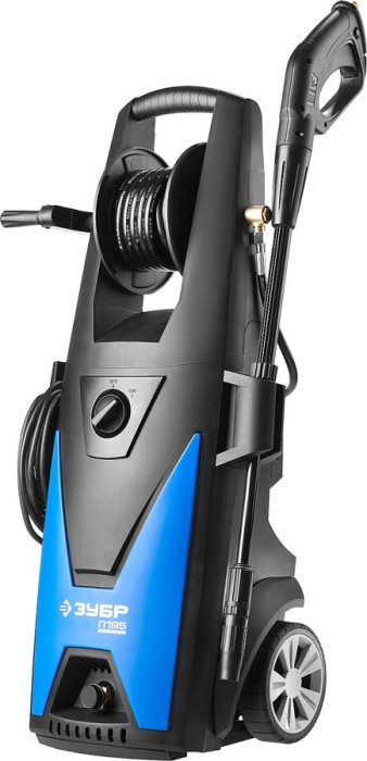 Мойка высокого давления ЗУБР АВД-П195, бесщёточный двигатель, серия Профессионал