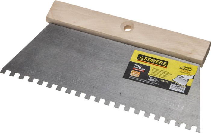 STAYER 250 мм, шпатель малярный 1025-6-25