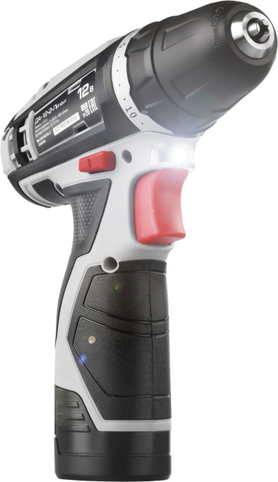 ЗУБР Li-Ion, 12 В, дрель-шуруповерт "М1", ДА-12-2-Ли КМ1 Мастер