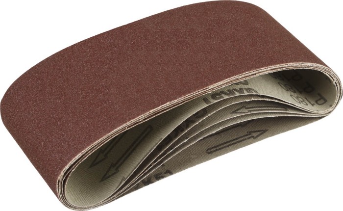 ЗУБР P180, 75х457 мм, 5 шт., на тканевой основе, лента шлифовальная бесконечная для ЛШМ 35341-180 Стандарт
