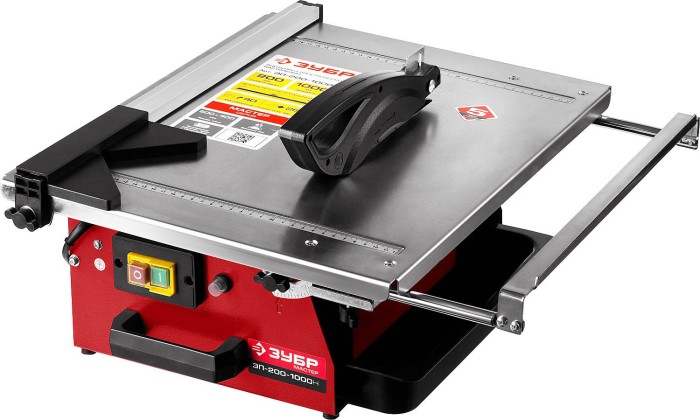 ЗУБР 1000 Вт, 2950 об/мин, плиткорез настольный электрический ЭП-200-1000Н