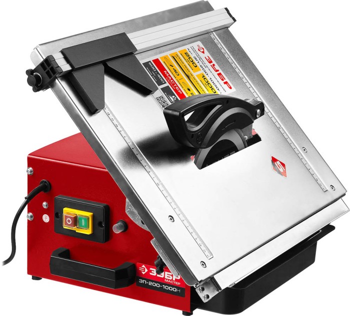 ЗУБР 1000 Вт, 2950 об/мин, плиткорез настольный электрический ЭП-200-1000Н