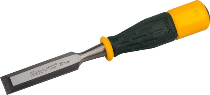 KRAFTOOL 20 мм, инструментальная сталь, стамеска плоская 1815-20_z01