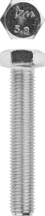 ЗУБР M16 x 90 мм, 5 кг, болт с шестигранной головкой ГОСТ 7798-70 303080-16-090 Мастер