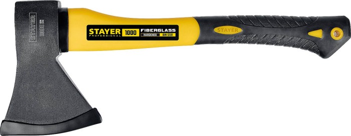 STAYER 1000 г., топор с двухкомпонентной фиберглассовой рукояткой 410 мм 2062-10_z01