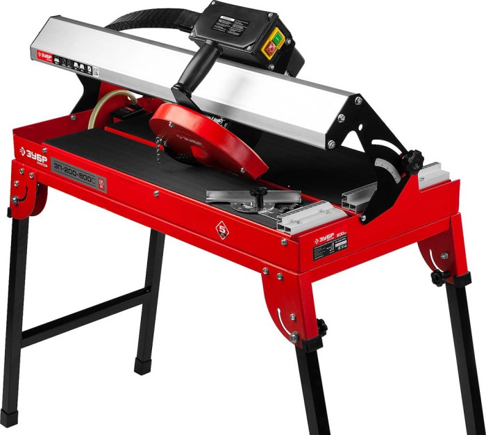 ЗУБР 800 Вт, 2950 об/мин, плиткорез электрический стационарный ЭП-200-800С