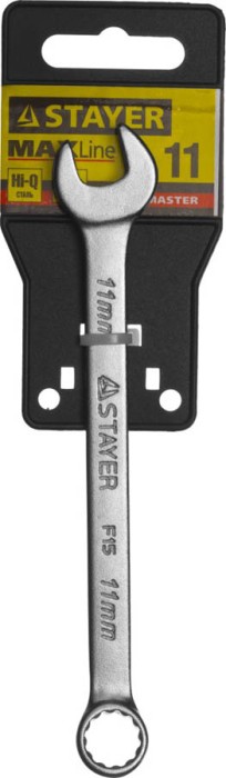 STAYER 11 мм, комбинированный гаечный ключ 27085-11