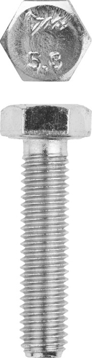 ЗУБР M8 x 35 мм, 5 кг, оцинкованный, болт ГОСТ 7798-70 303080-08-035 Мастер
