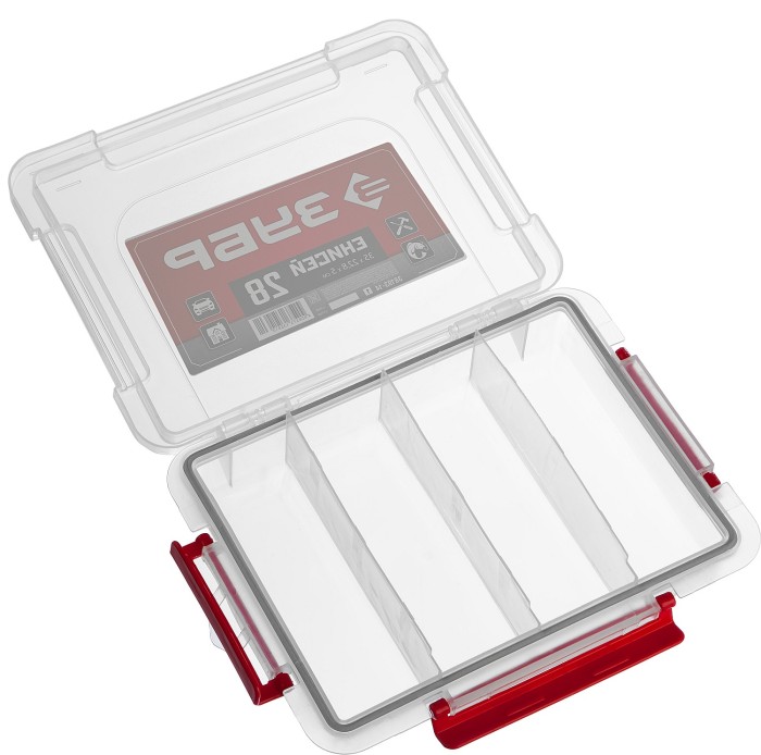 ЗУБР  350 х 228 х 50 мм (14"), Пластиковый органайзер (38193-14_z01)