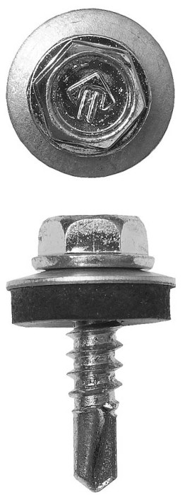 ЗУБР 75 х 5.5 мм, 140 шт., СКМ саморезы кровельные для металлических конструкций 4-300315-55-075 Профессионал