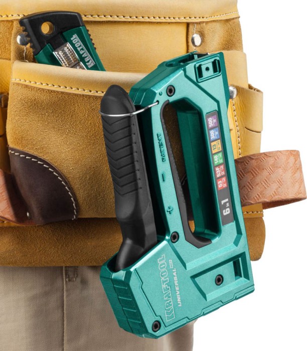 KRAFTOOL 6-в-1, тип 53, 53F, 140, 13, 300, 500, степлер для скоб Universal HD 3188