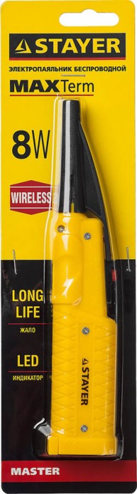 STAYER 6 Вт, 4.5 В, 3хАА, паяльник беспроводной Maxterm 55306 Master