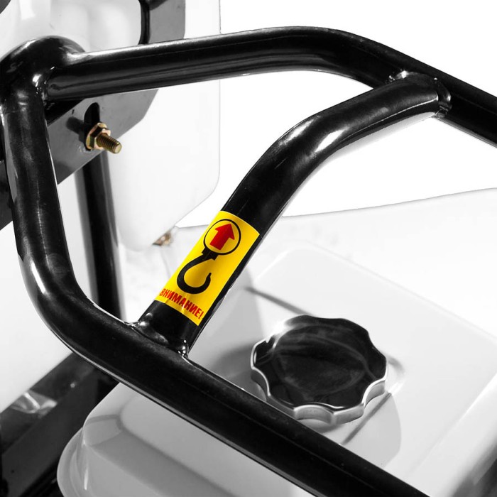 ЗУБР 20 кН, 5,5 л.с., 4000 Вт, плита бензиновая вибрационная ЗВПБ-20 АХ Профессионал