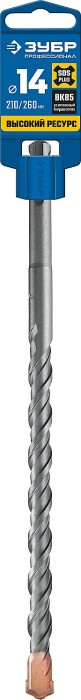 ЗУБР 14 x 260 мм, бур SDS-plus 29314-260-14_z02