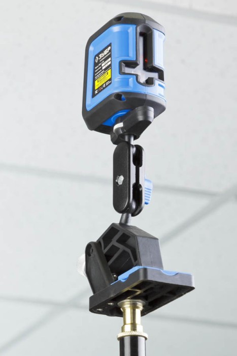 ЗУБР универсальный шарнирный держатель-клипса ДШМ 34940 Профессионал