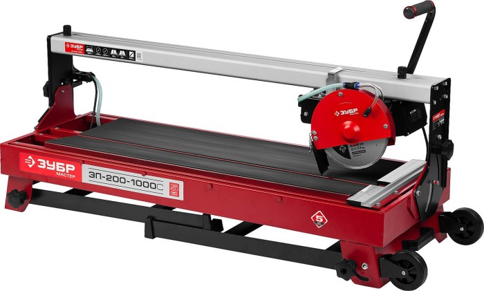 ЗУБР 1000 Вт, 2950 об/мин, плиткорез электрический стационарный ЭП-200-1000С