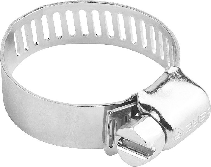 ЗУБР 50 шт., 105-127 мм, оцинкованные, просечная лента 12,7 мм, хомуты 37805-105-127-50 Мастер