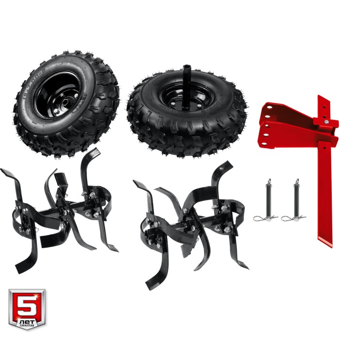 ЗУБР 7 л.с., 212 см3, мотоблок бензиновый усиленный МТУ-350 Мастер