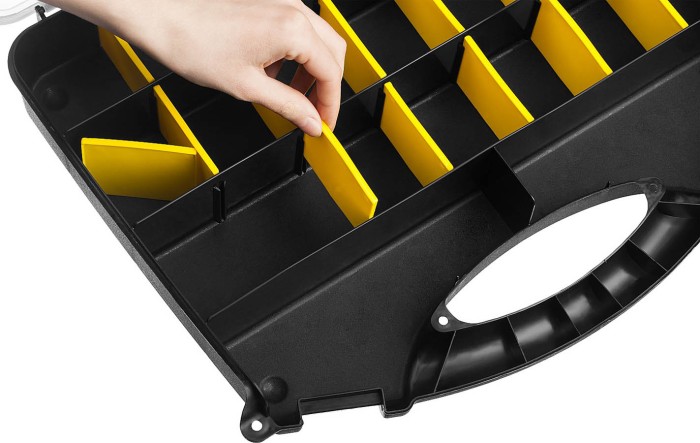 STAYER 460 х 365 х 70мм (18"), пластиковый, органайзер SPACE-18 38038-18_z01