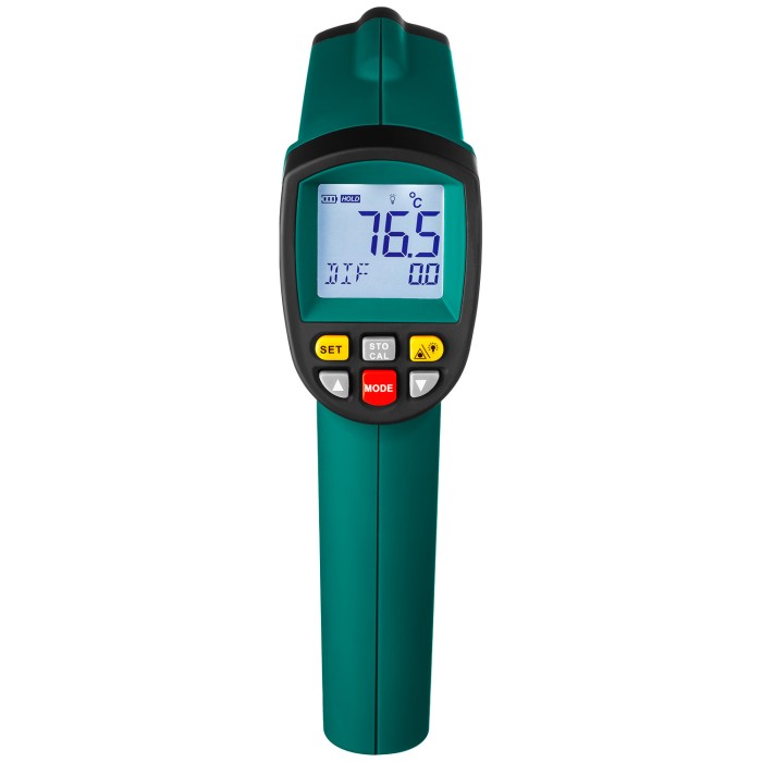 KRAFTOOL -30°С +1650°С, пирометр инфракрасный TRM-1700 45701-1650