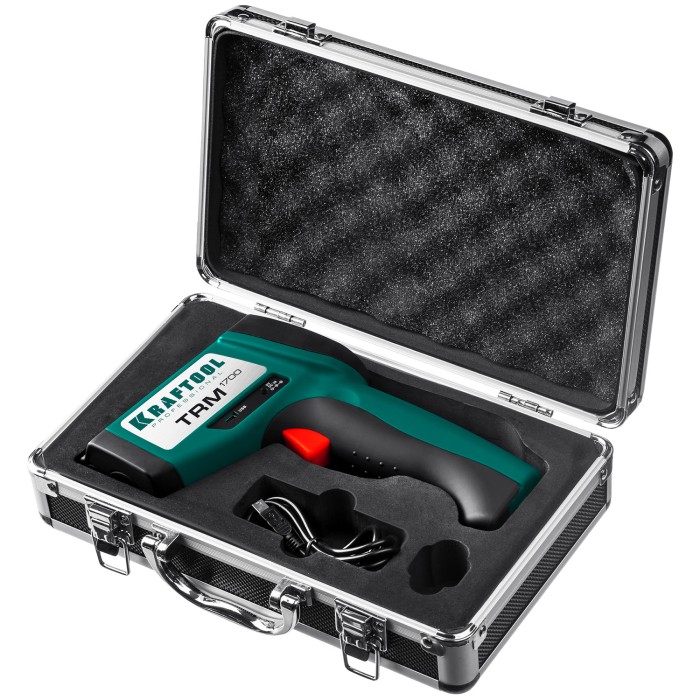 KRAFTOOL -30°С +1650°С, пирометр инфракрасный TRM-1700 45701-1650