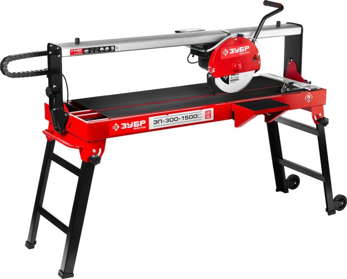 ЗУБР 1500 Вт, 2950 об/мин, плиткорез электрический стационарный ЭП-300-1500C