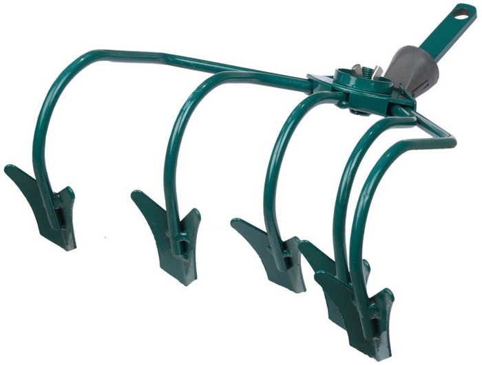 RACO 250 мм, 5 зубцов, быстрозажимной механизм, культиватор с бороздовичками Maxi 4230-53826