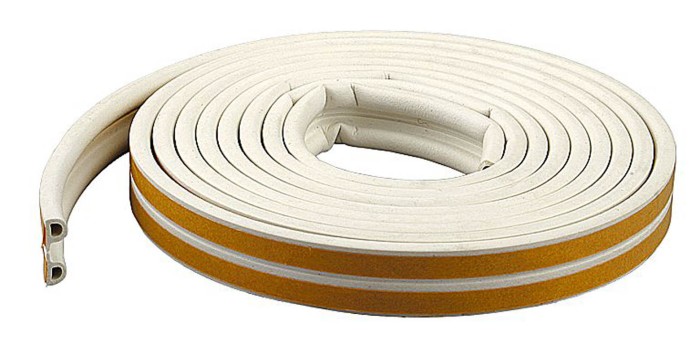 ЗУБР 6 м, профиль &quot;P&quot;, белый, уплотнитель самоклеящийся 40922-006