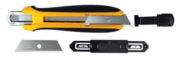 OLFA 17.5 мм, трапециевидное лезвие, автофиксатор, нож OL-UTC-1