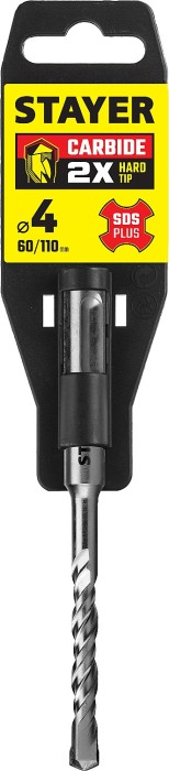 STAYER 4 x 110 мм, бур SDS-plus 2930-110-04_z02