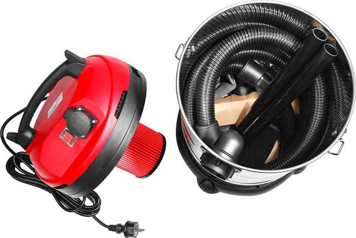 ЗУБР 1400 Вт, пылесос строительный ПУ-30-1400 М3 Мастер