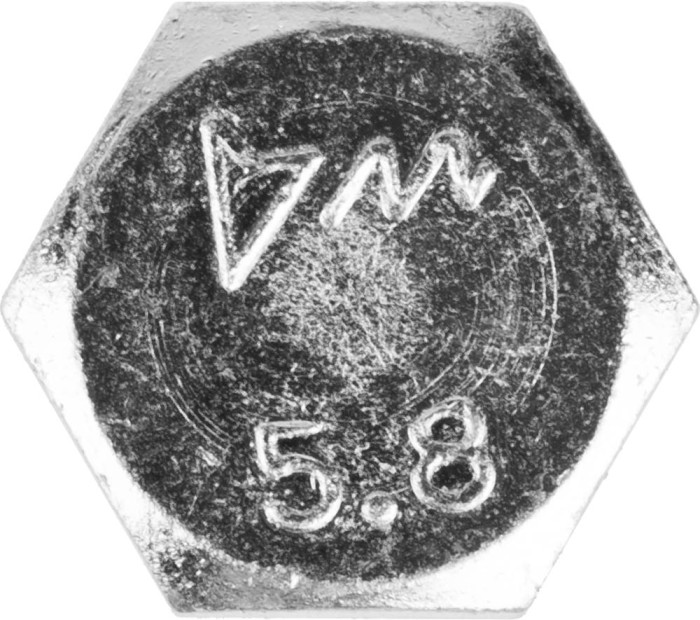 ЗУБР M12 x 60 мм, 5 кг, оцинкованный, болт ГОСТ 7798-70 303080-12-060 Мастер