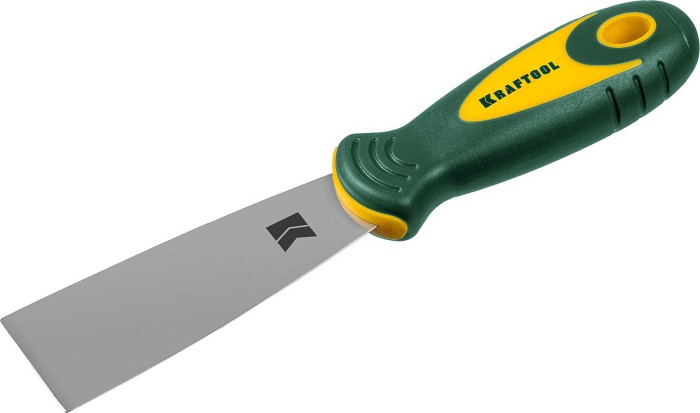KRAFTOOL 40 мм, нержавеющее полотно, двухкомпонентная рукоятка, шпательная лопатка 10035-040