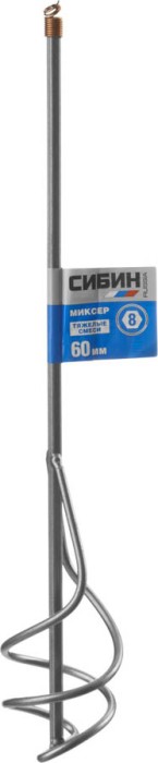 СИБИН 60х400 мм, шестигранный хвостовик, миксер для песчано-гравийных смесей 06048-06-40